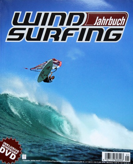 windsurfing jahrbuch cover 2008/2009